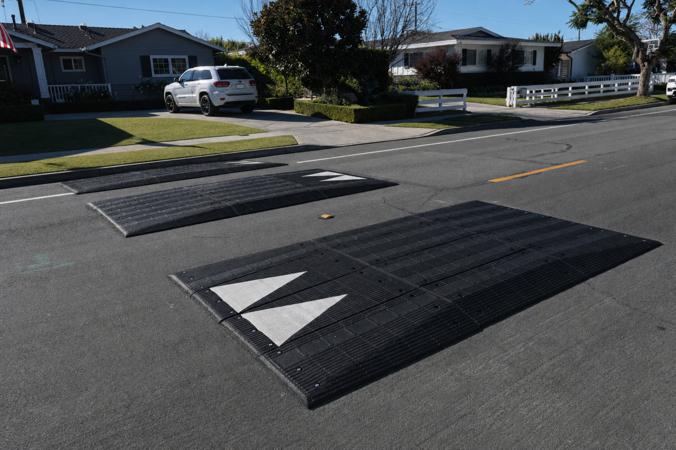Speed bump installation
